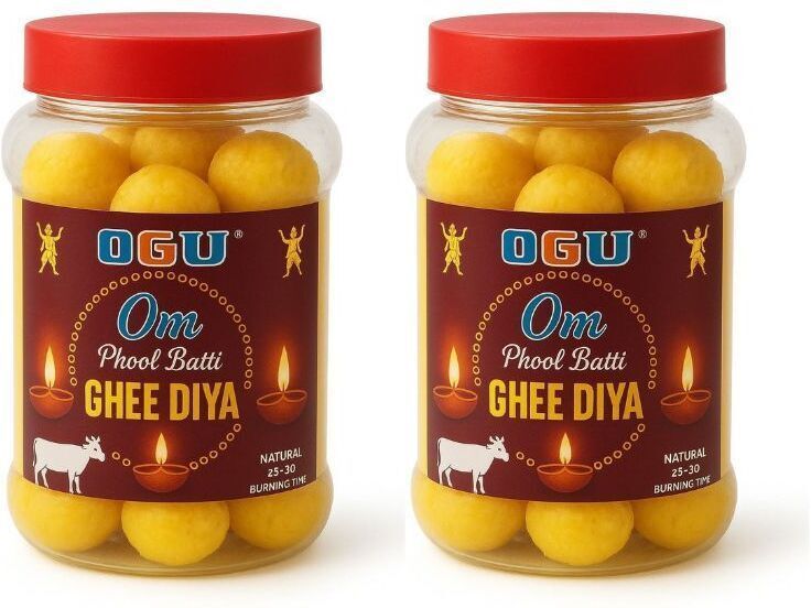 ogu 200 Pcs. Handmade Ghee Diya Batti,Jyot Batti for Pooja Aarti Cotton Wick-picture-20