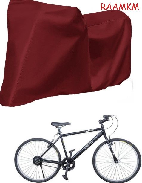 MAROON CYCLE COVER-RF-171 Bicycle Cover Free Size-image-34