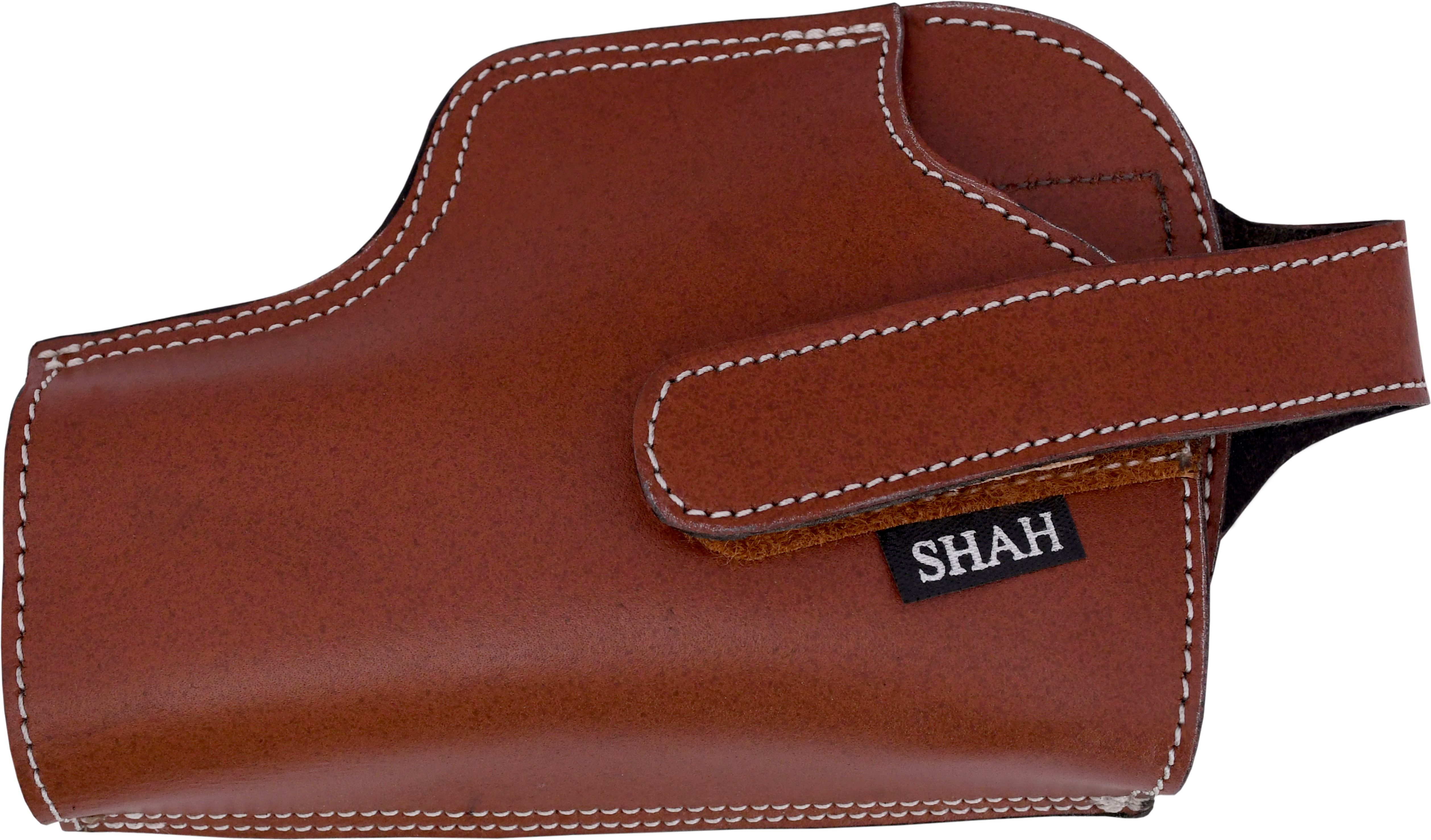 shah Unisex Leather .45 & .30 Universal Cover Pistol/Gun Cover Free Size-picture-18
