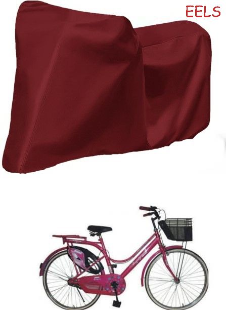 raamkm MAROON_cycle-SCW-360 Bicycle Cover Free Size-picture-26