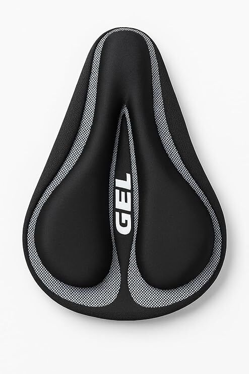 Soft & Washable Gel Saddle Seat Cover Cycle Bicycle Seat Cover Free Size