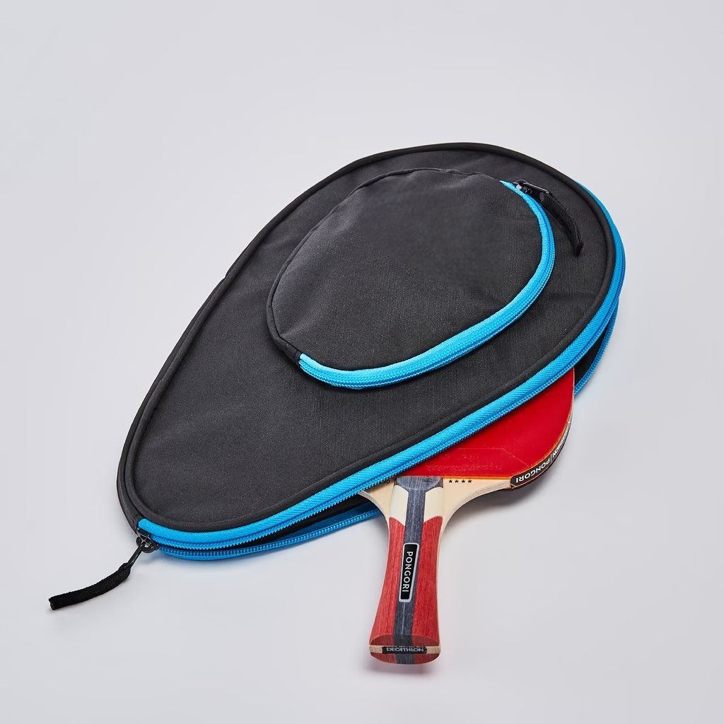 Decathlon, Table Tennis Bat Cover, TTR 130, Black, TT Bat Cover, (Pack Of 1) Bat Cover Free Size-image-4