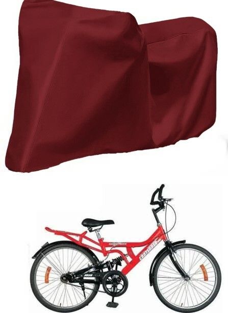 MAROON CYCLE COVER-RF-41 Bicycle Cover Free Size-image-25