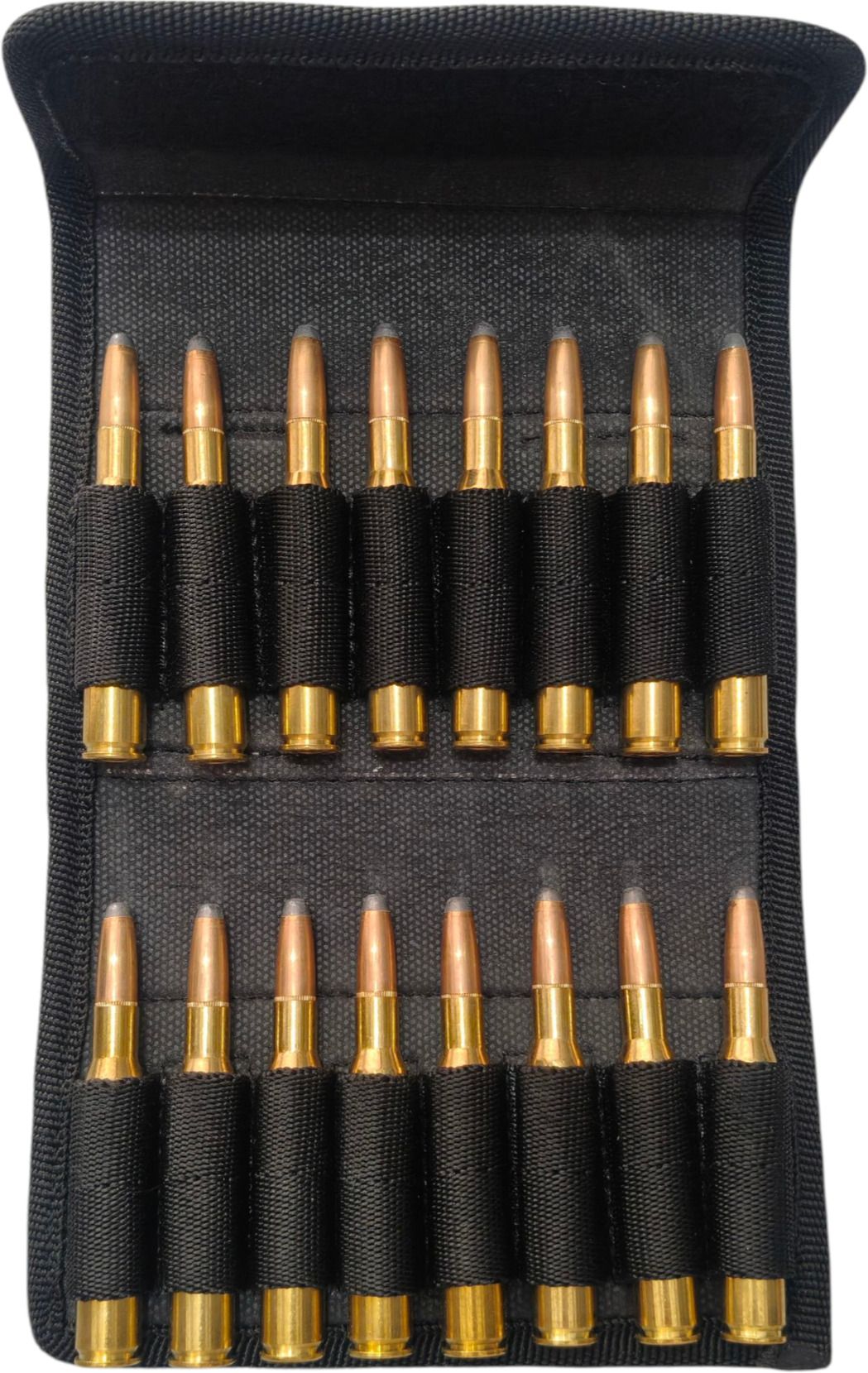 Cartridges (Ammo) Pouch For 315 & 30.06 Bore Rifle Ammo Racquet Carry Case/Cover Free Size