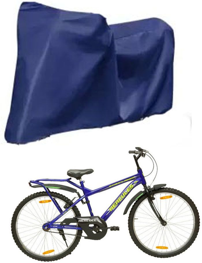 ronish Cycle Cover Plain Blue For Streetrider RF Bicycle Cover Free Size-picture-11