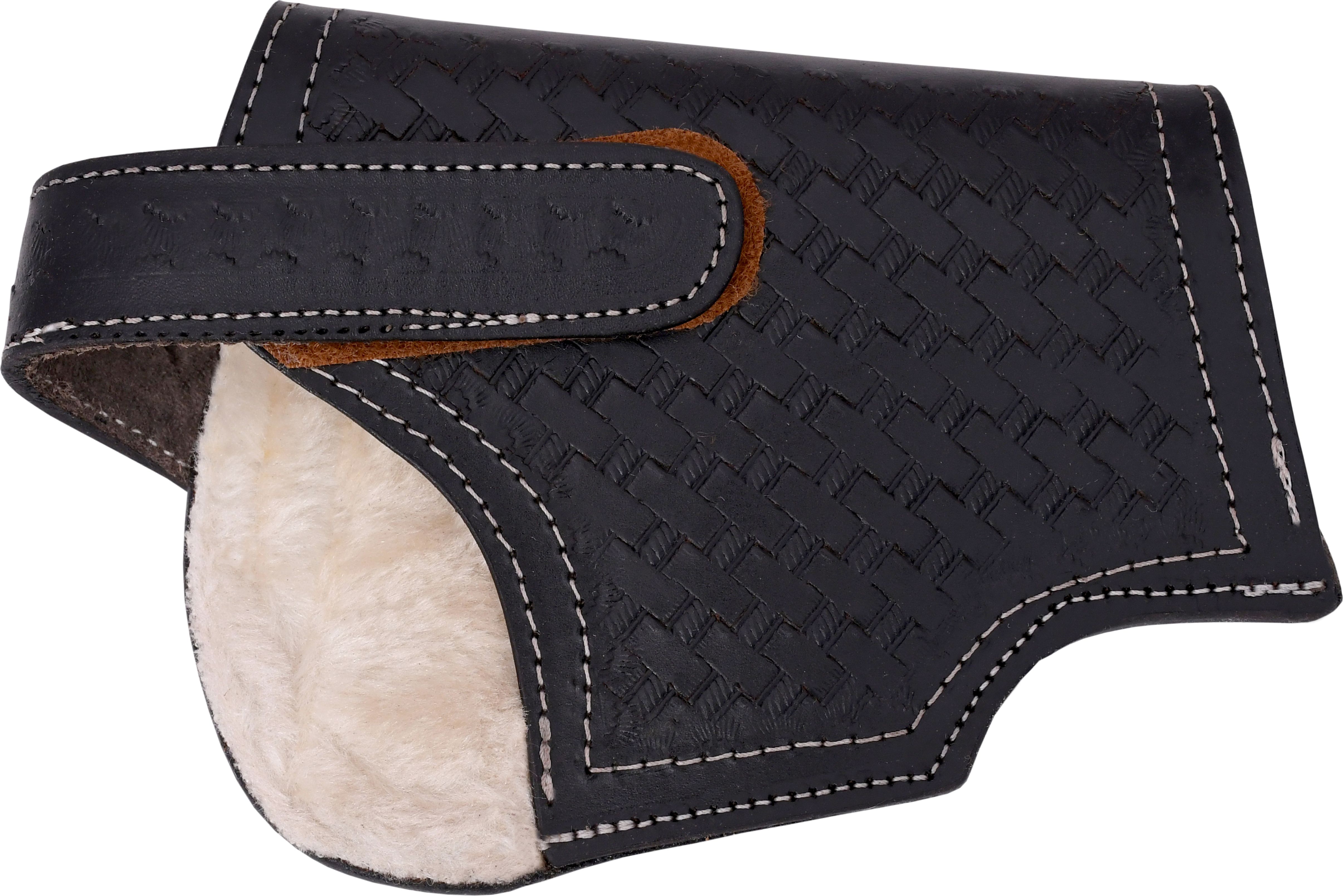 shah Unisex Tueling Leather Cheetah .30 +.45 Universal Size Cover Racquet Carry Case/Cover Free Size-picture-11
