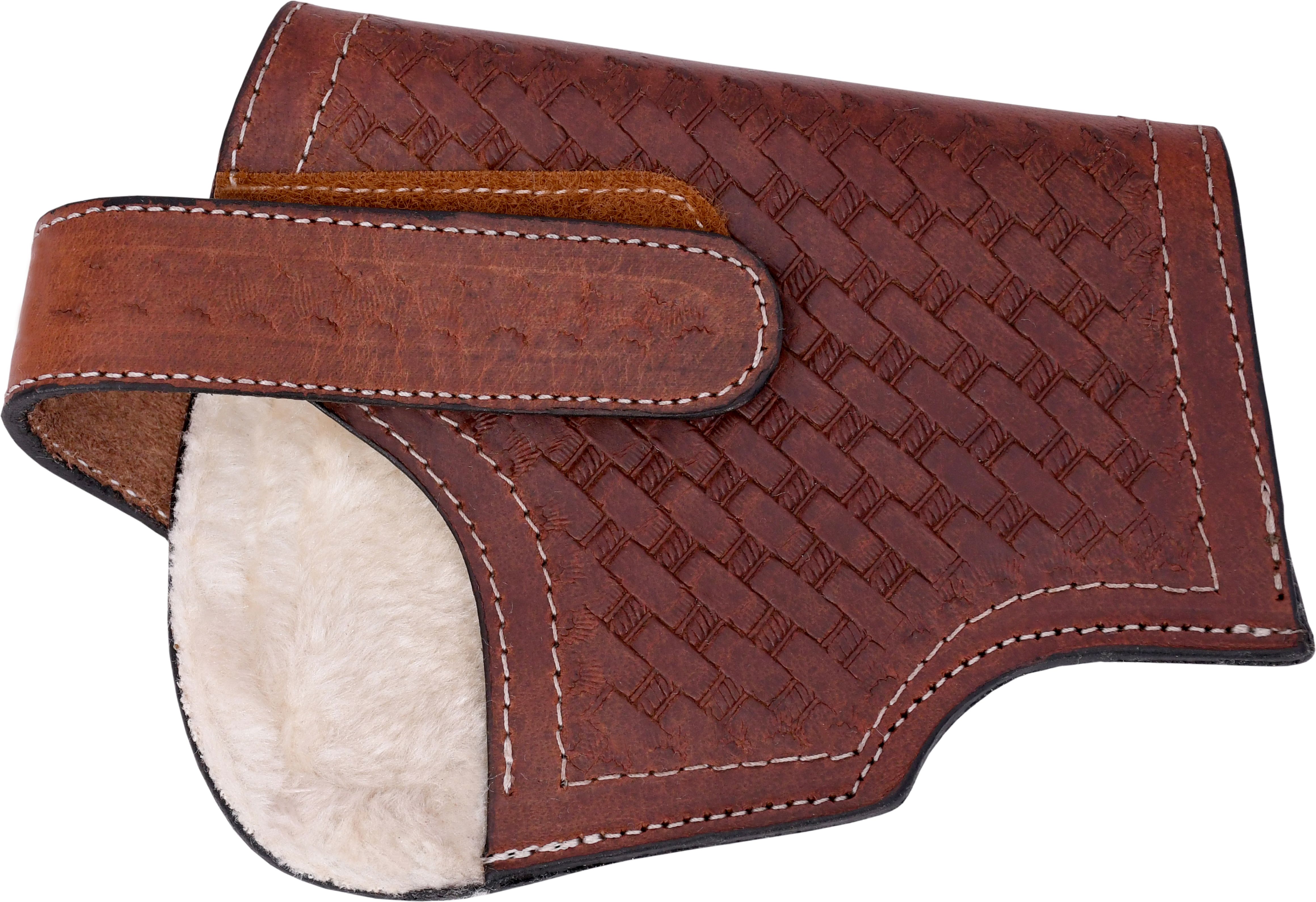 shah Unisex Tueling Leather Cheetah .30 +.45 Universal Size Cover Racquet Carry Case/Cover Free Size-picture-12