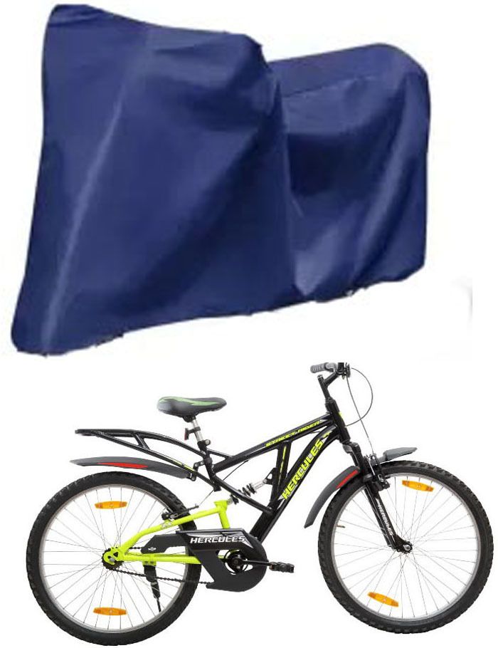 Cycle Cover Plain Blue For Streetrider ZX Bicycle Cover Free Size-image-25