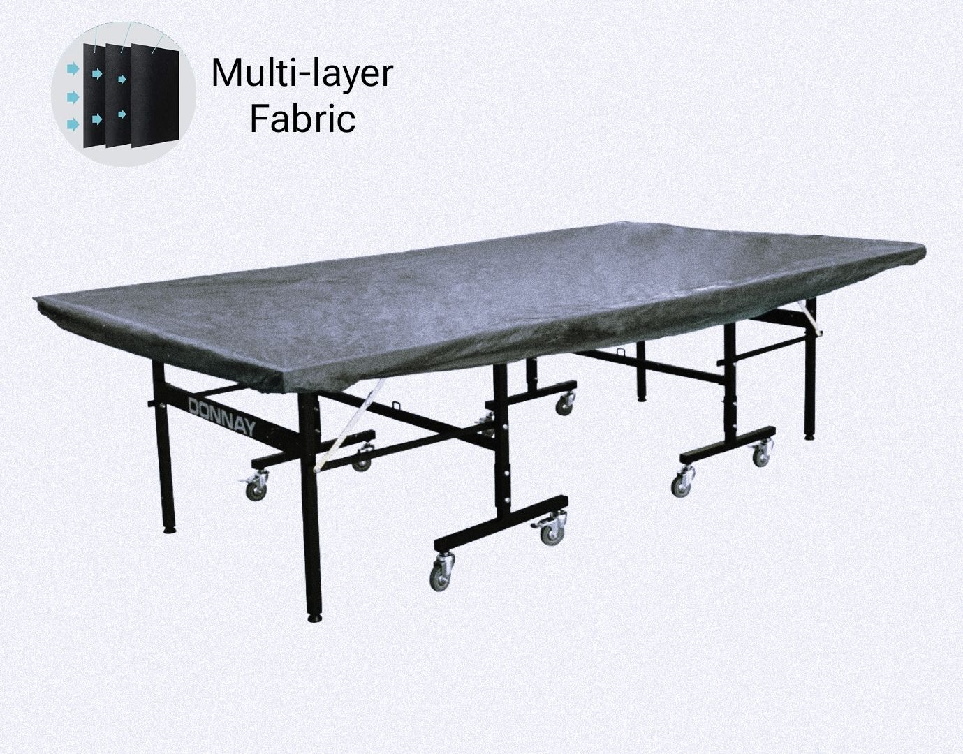 All Weather Table Tennis Table Cover | Dustproof UV-Resistant Protection. Table Cover Free Size-image-1