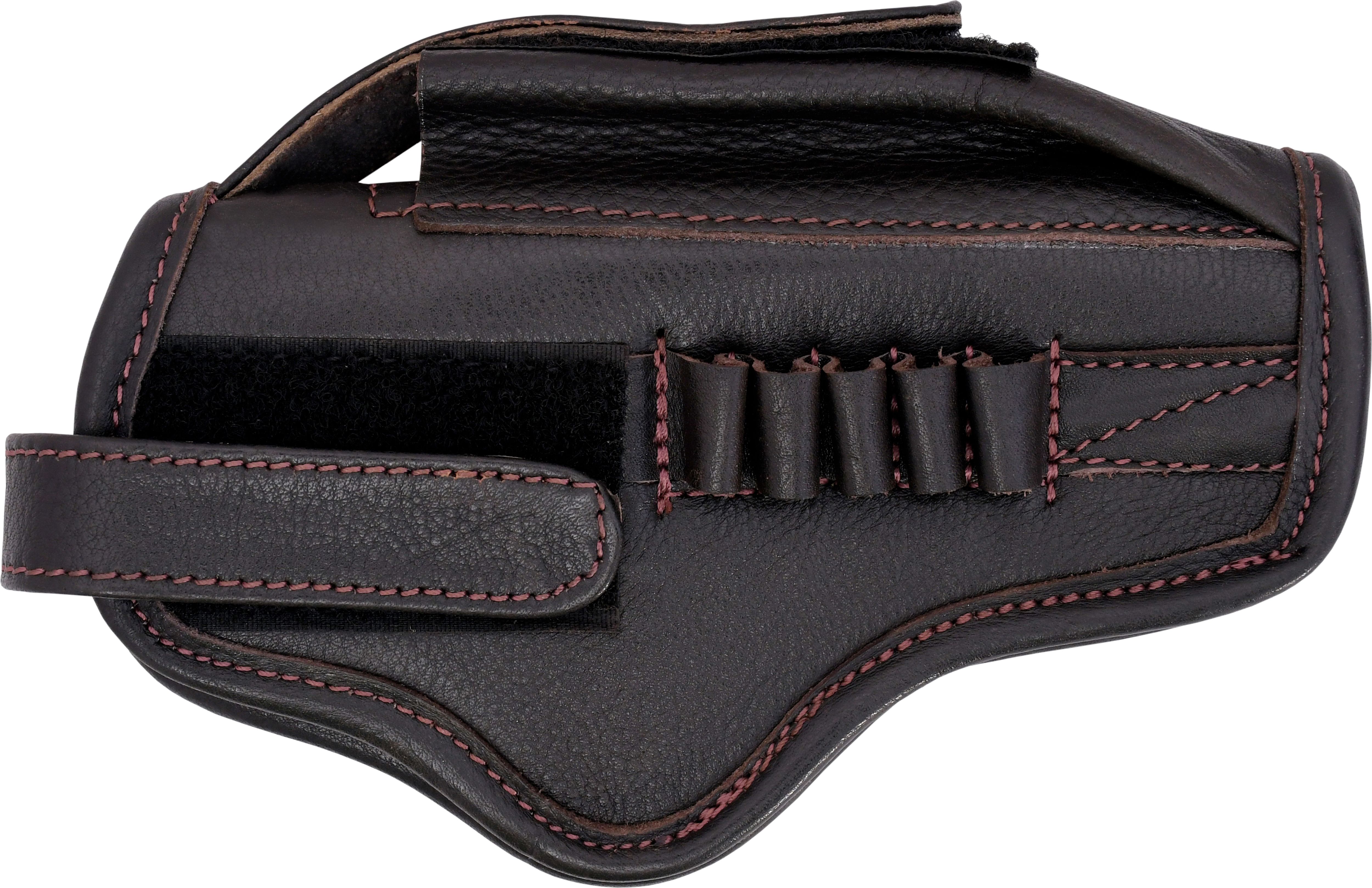 shah Unisex Leather .30 Pistol Cover Universal SIze Racquet Carry Case/Cover Free Size-picture-9