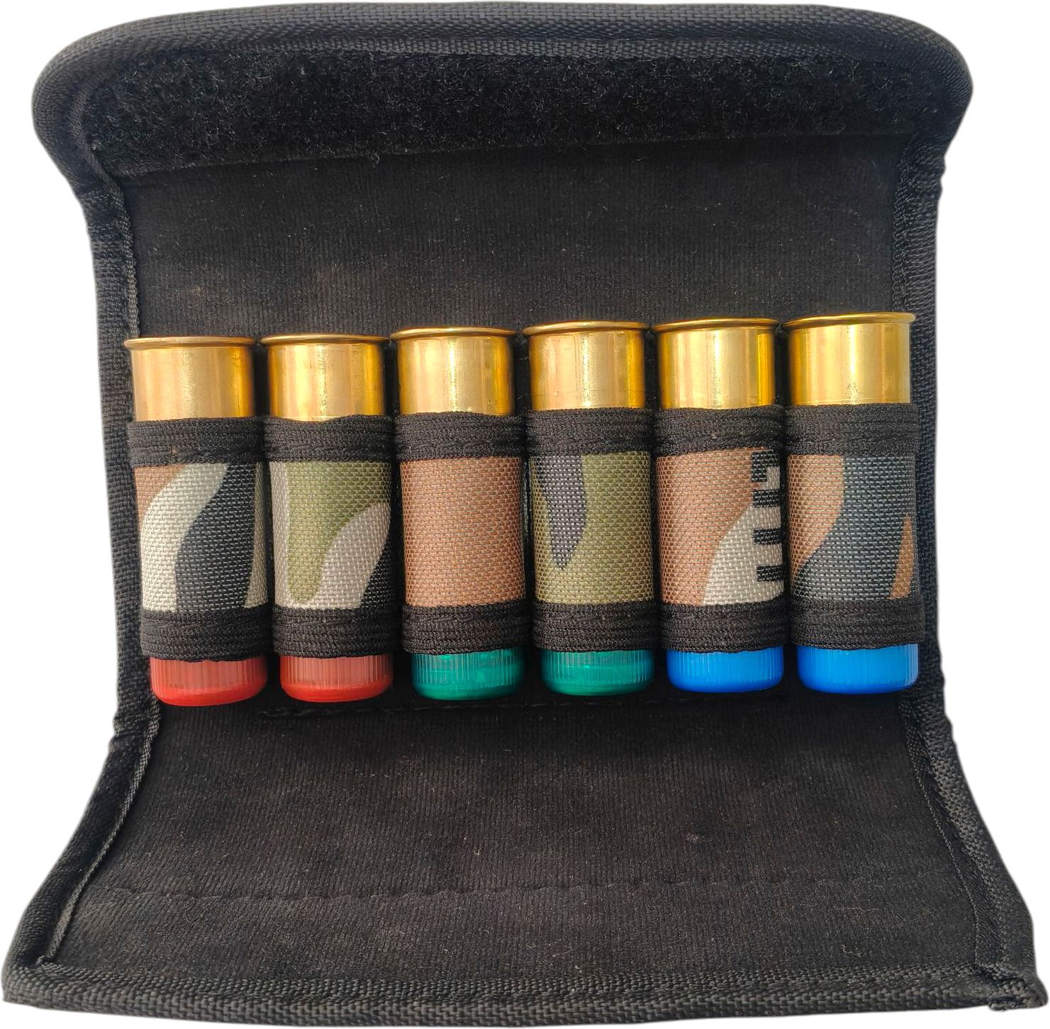 12 Bore Gun Cartridges (AMMO) Pouch Racquet Carry Case/Cover Free Size