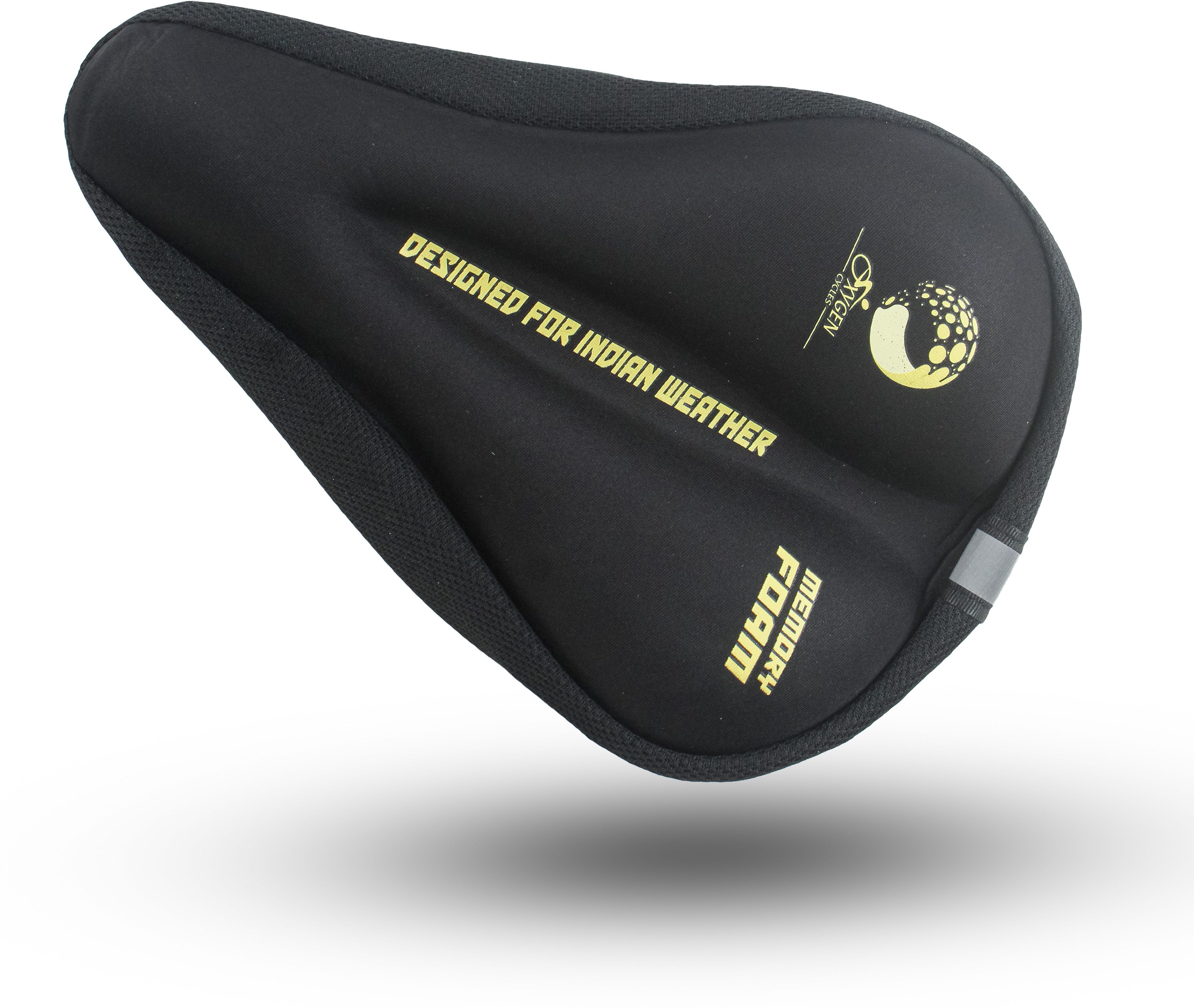 oxygen Cycle Seat Cover – Memory Foam 11x7.1 Inch Breathable, Anti-Slip Cycle Seat Pad Bicycle Seat Cover Free Size-picture-21