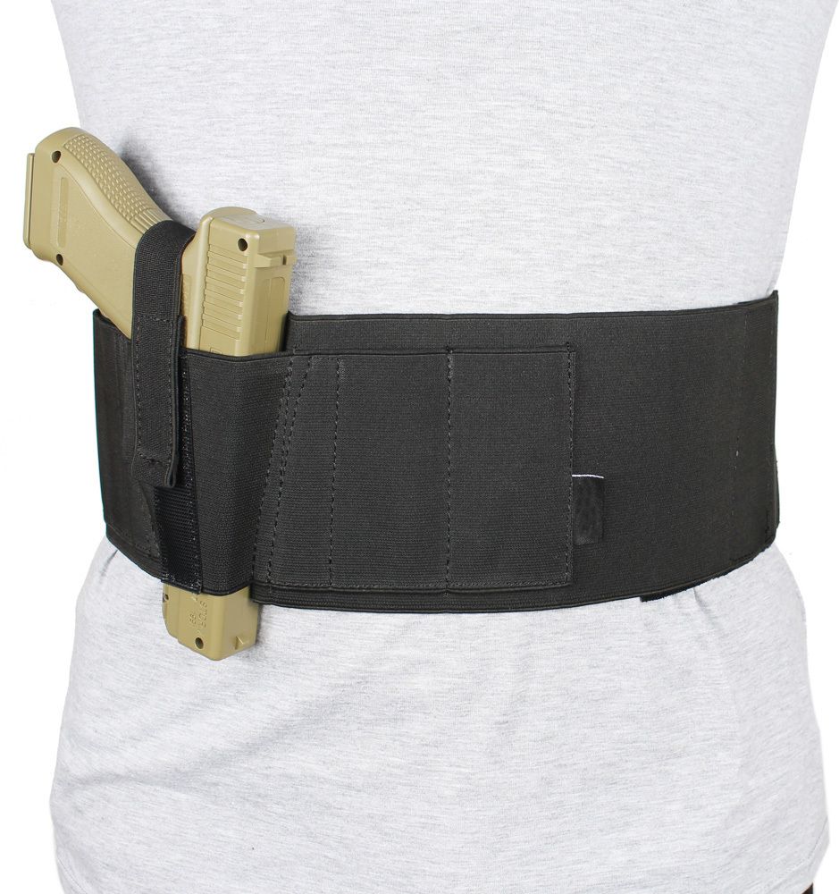 Belly Band Holster for Concealed Carry Hidden Carry Gun Cover Pistol/Gun Cover Free Size