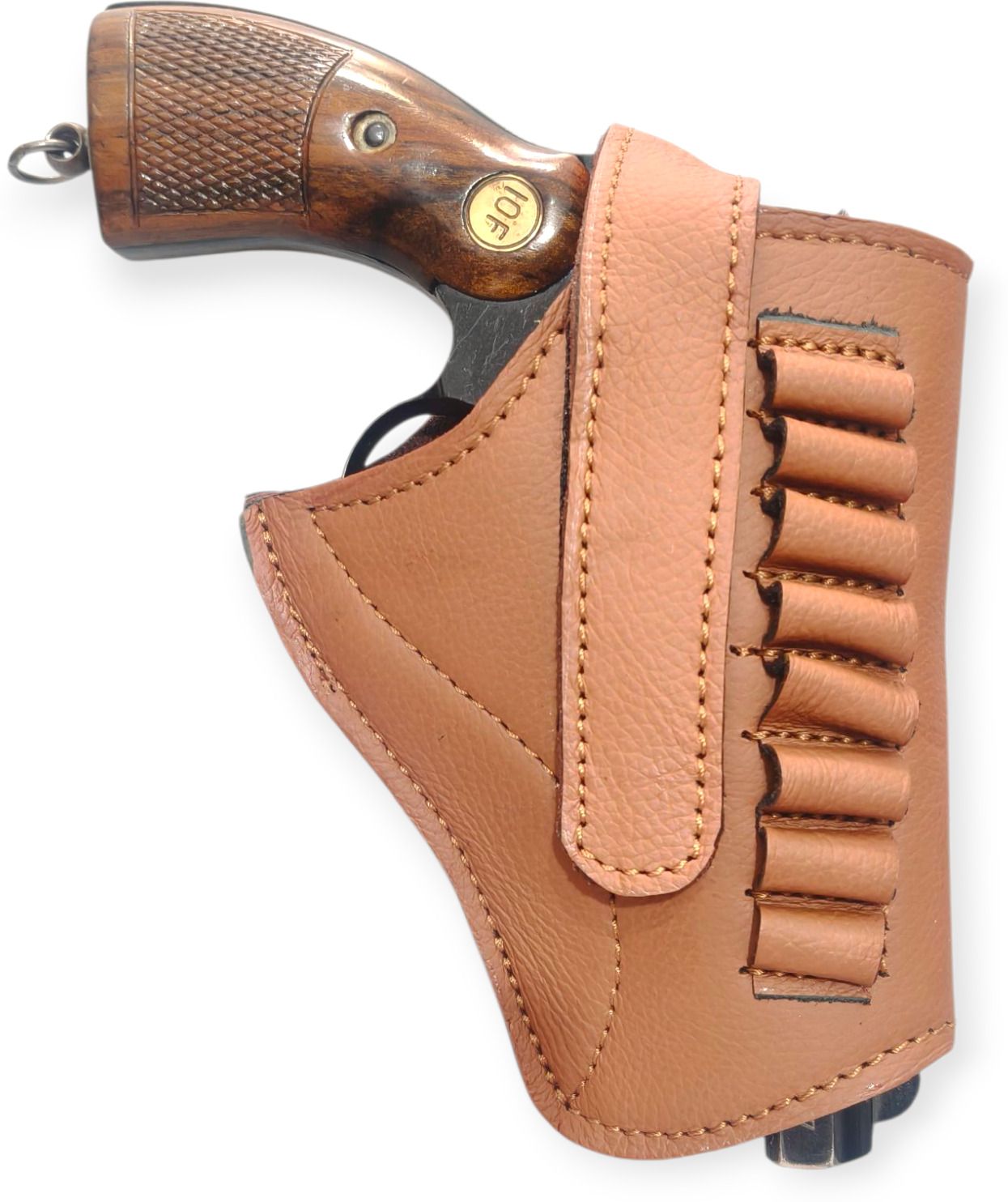 Cover For 32 Bore 3 Inch Barrel Revolver IOF & Webley etc. Racquet Carry Case/Cover Free Size-image-29