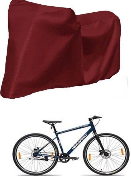 MAROON CYCLE COVER-RF-131 Bicycle Cover Free Size-image-18