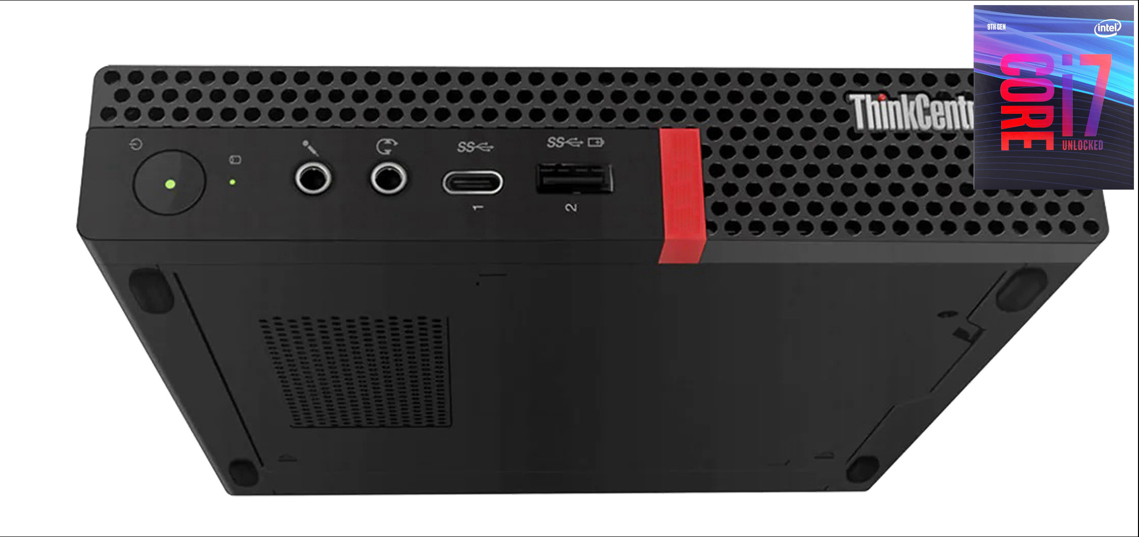 NCS (NIDHI COMPUTER SOLUTIONS) Core i7 (9th Gen) [8 Cores, 8 Threads, 3.00 GHz] ThinkCentre Mini Desktop [EYV] Intel Core i7 - 9700 Octa-Core Processor (32 GB RAM/Integrated Intel® UHD 4K 630 Graphics/1 TB SSD Capacity/Windows 11 Pro) Microtower with MS Office image 1
