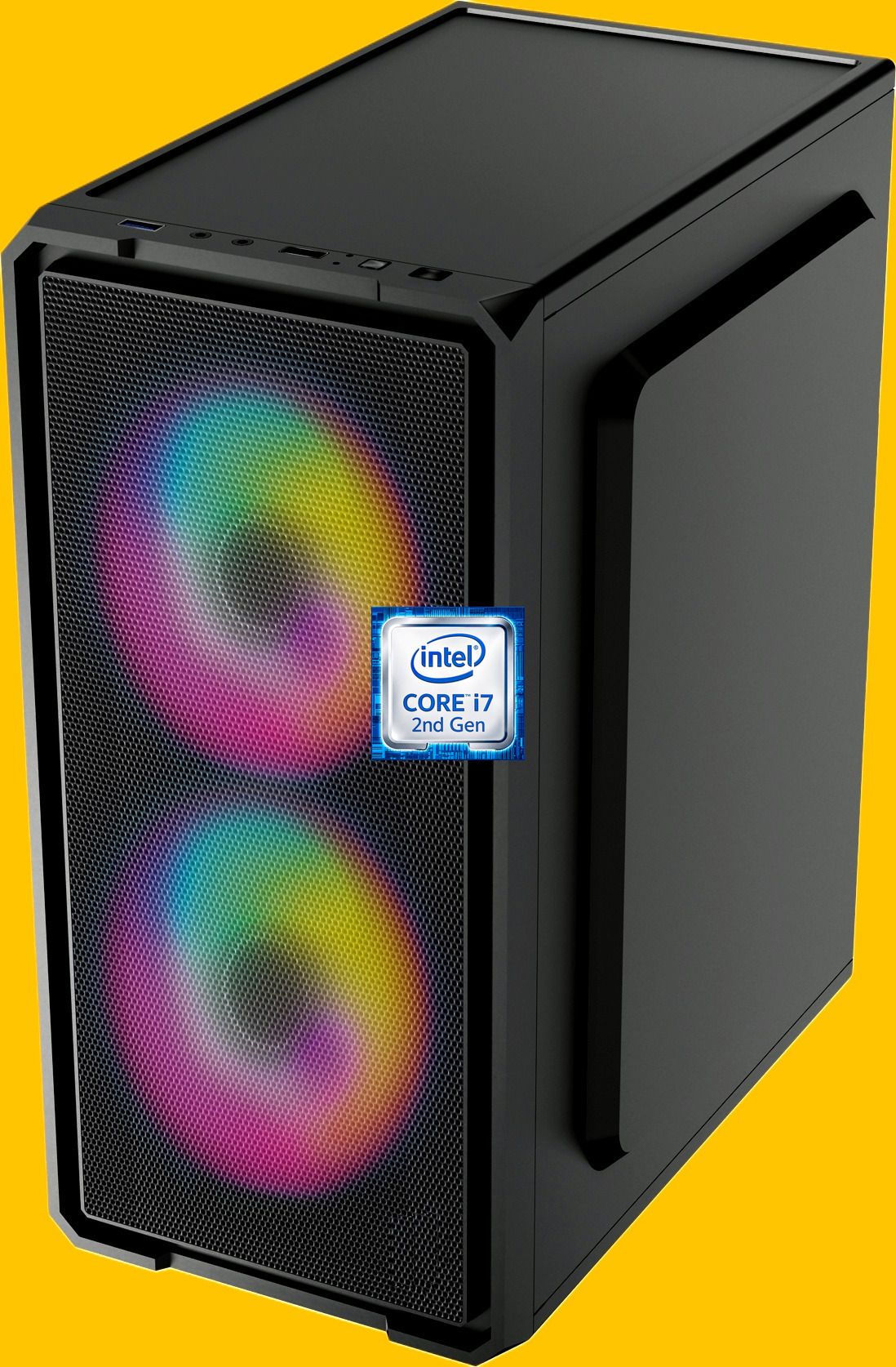 ShopSmart Intel Core i7 - 2600 Processor [4 Cores, 8 Threads, 3.40 GHz] [AOZ-N5] Core™ i7-2600 Quad Core Processor | Gaming Desktop with RGB Fans (8 GB RAM/Intel Ultra HD 2000 Graphics/256 GB SSD Capacity/Windows 11 Pro) Mid Tower with MS Office-image-41