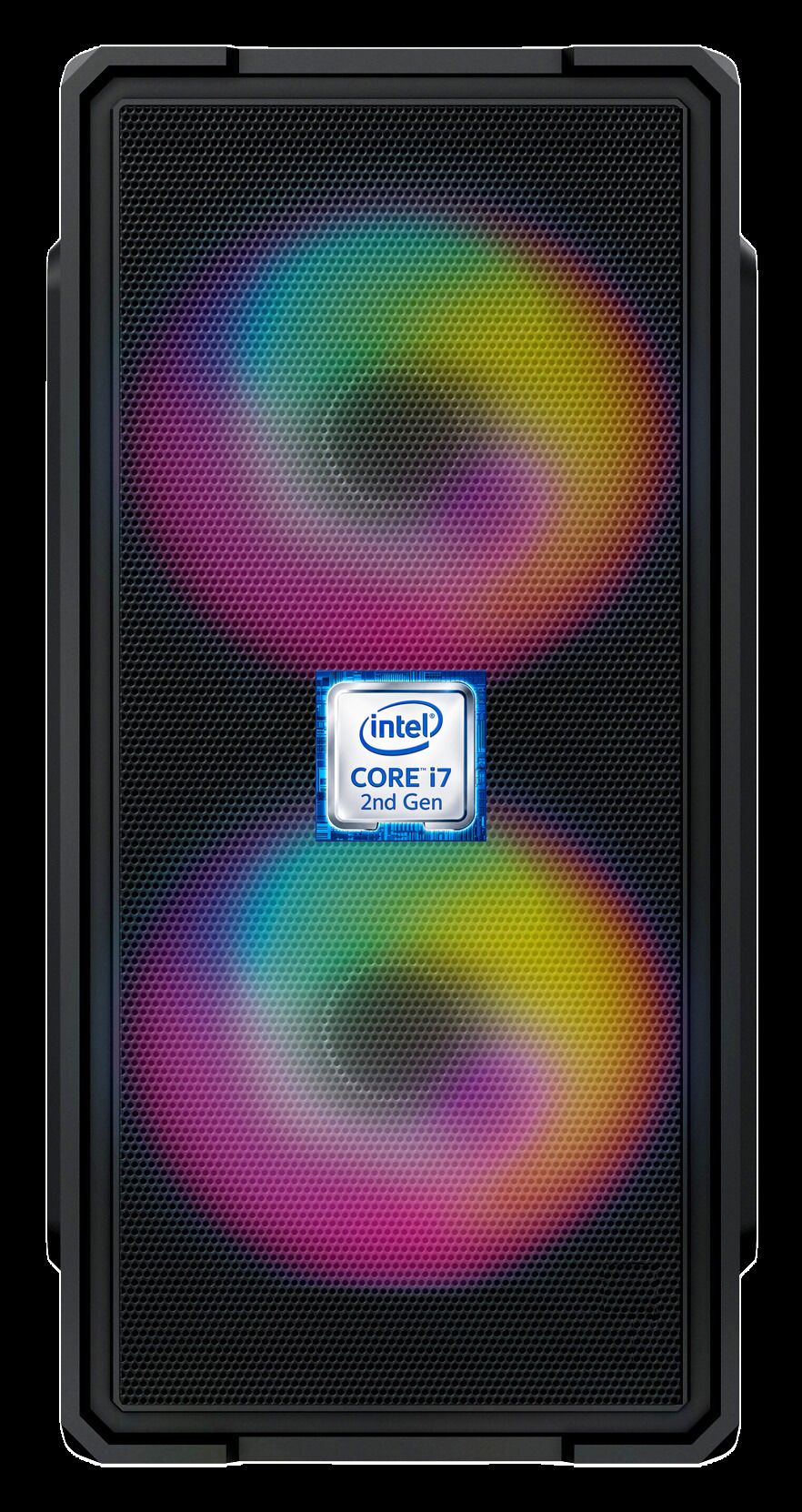 Longan Intel Core i7-2600 Quad Core Processor [8MB Cache, 3.40 GHz] [EWQ-N5] RGB-Majesty-N5 | Intel® Core™ i7 - 2600 Processor (8 GB RAM/Intel UHD 4K Graphics/256 GB SSD Capacity/Windows 11 Pro) Gaming Tower with MS Office-image-3
