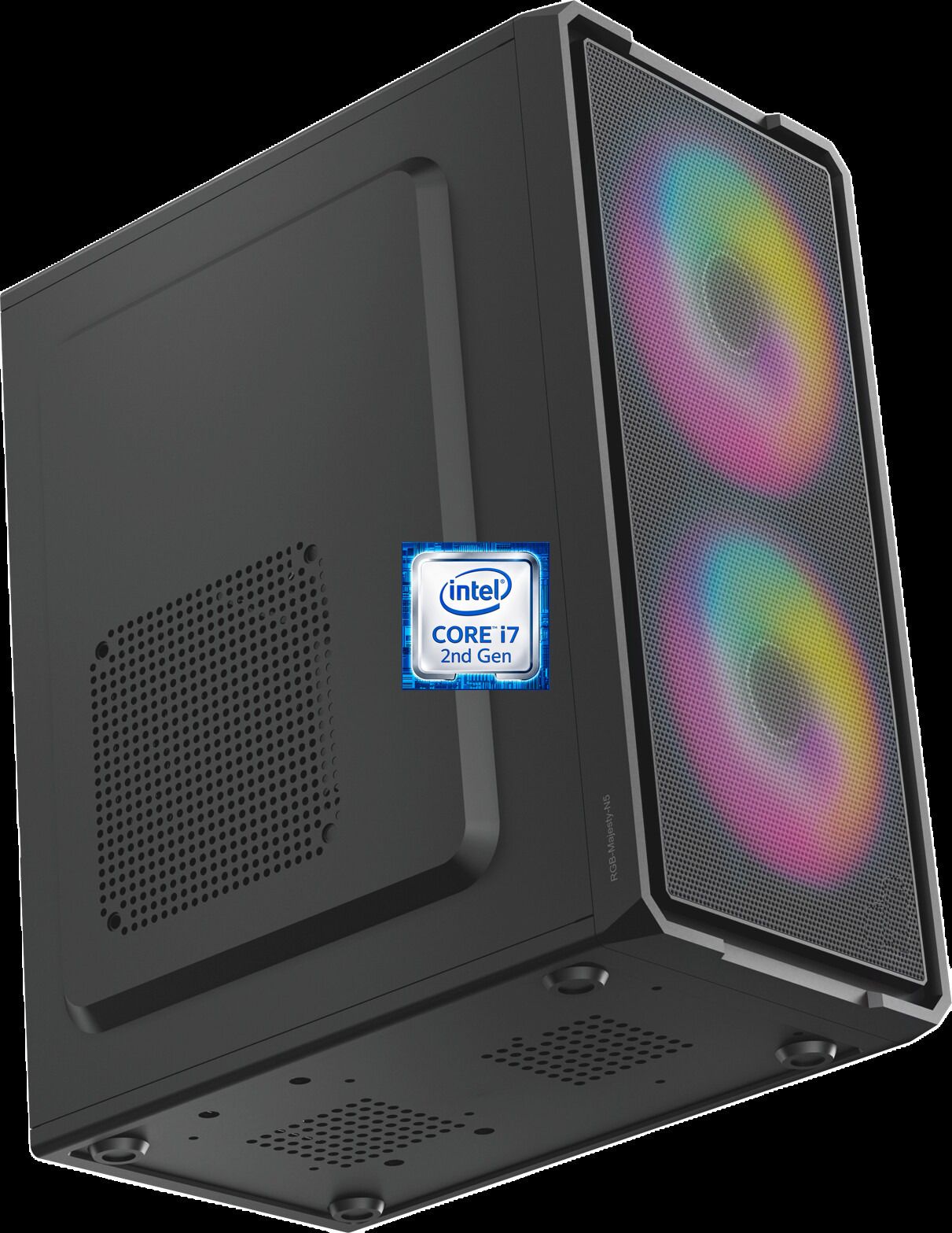 KL GOLD Intel Core i7-2600 Quad Core [8MB Smart Cache, Up to 3.80 GHz] [CHG-N5] Intel® Core™ i7 - 2600 Quad Core Processor | Gaming Desktop with RGB Fans (8 GB RAM/Intel UHD 2000 Graphics/256 GB SSD Capacity/Windows 11 Pro) Gaming Tower with MS Office-image-27