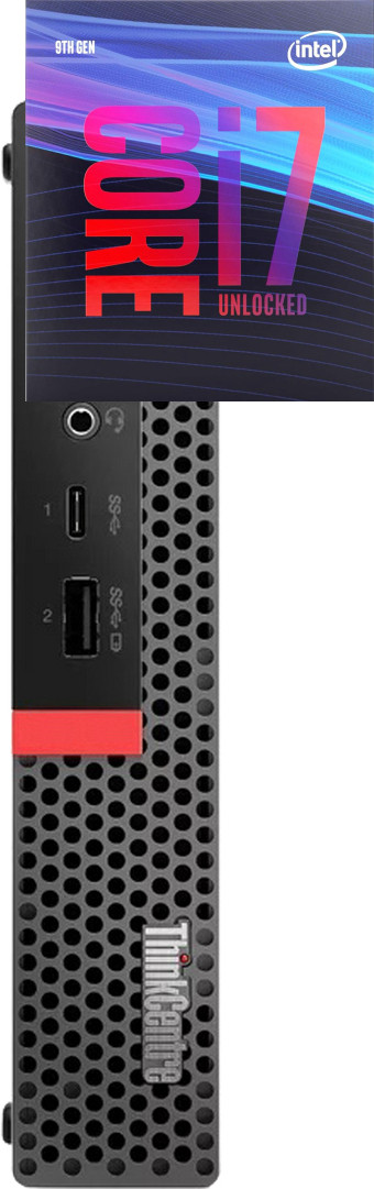 NICE COMPUTERS ThinkCentre Tiny PC | Core™ i7 - 9700 Processor [8 Cores, 8 Threads] [XRV] Intel Core i7 - 9700 Octa-Core Processor (32 GB RAM/Integrated Intel® Ultra HD 630 Graphics/1 TB SSD Capacity/Windows 11 Pro) Mini Gaming Tower with MS Office image 1