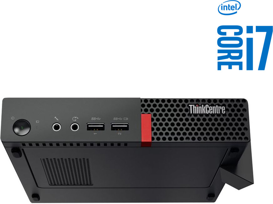 NCS Intel® Core™ i7 (6th Gen) [4 Cores, 8 Threads, 3.40 GHz] - ThinkCentre CPU [VRP] LENOVO Tiny PC - Core i7-6700 [4 Cores, 8 Threads] (32 GB RAM/Intel® HD 530 4K Graphics/1 TB SSD Capacity/Windows 11 Pro) Microtower with MS Office image 1