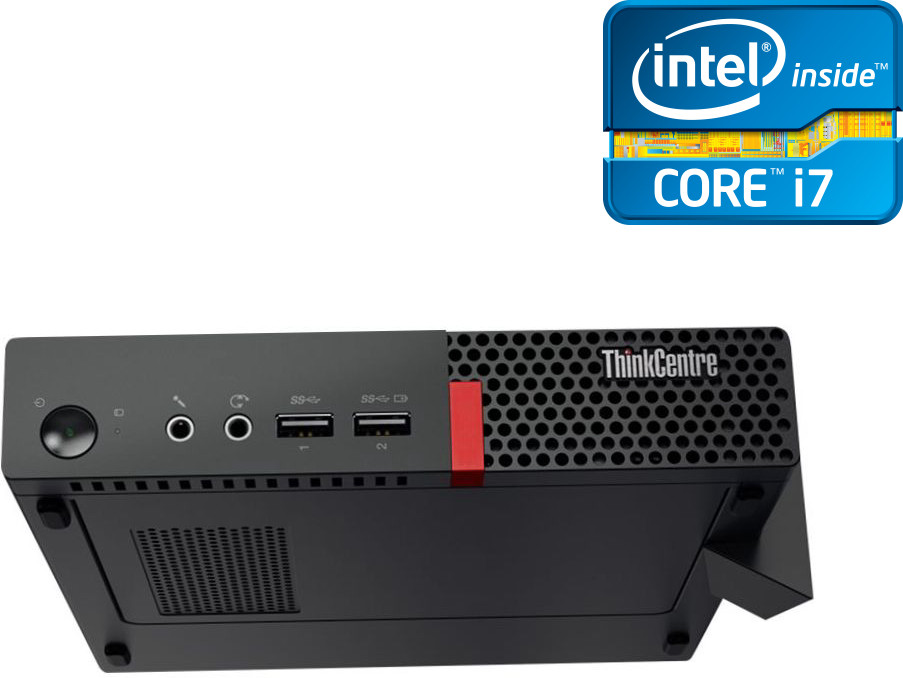 NCS Core i7 - 6700 - ThinkCentre Mini CPU [HBI] Intel® Core™ i7 (6th Gen) [8MB Cache, Up to 4.00 GHz] (32 GB RAM/Intel® UHD 530 Graphics/1 TB SSD Capacity/Windows 11 Pro) Mid Tower with MS Office image 1