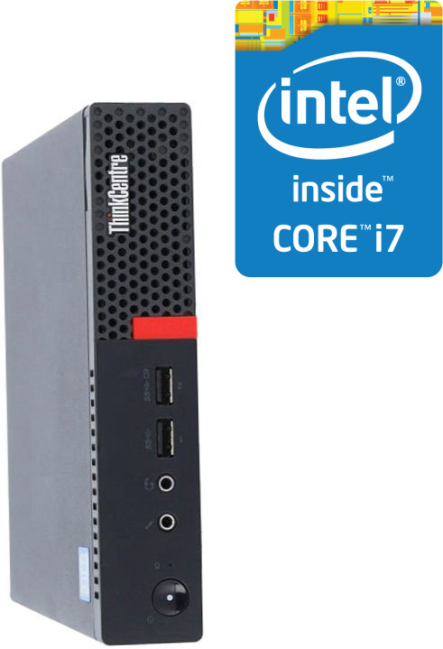 NCS (NIDHI COMPUTER SOLUTIONS) Intel® Core™ i7 (6th Gen) [4 Cores, 8 Threads] - ThinkCentre Mini Desktop [QPT] Core i7-6700 Processor [4 Cores, 8 Threads, 3.40 GHz] - LENOVO Tiny PC (32 GB RAM/Intel Ultra HD 530 Graphics/1 TB SSD Capacity/Windows 11 Pro) Mini Tower with MS Office image 1