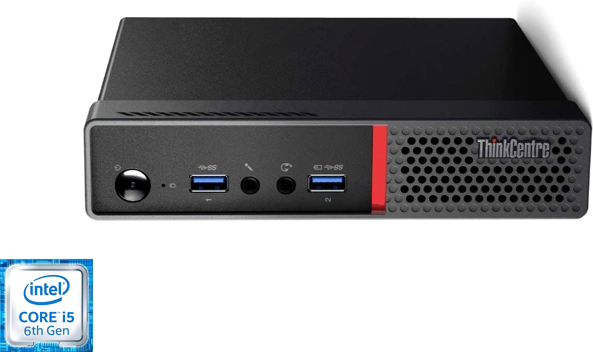 BESTYLISH ThinkCentre Tiny PC | i5-6500 Processor [6MB Smart Cache, 3.20 GHz] | S/N: BHXVO Tiny PC Intel® Core™ i5 Processor (6th Generation) (8 GB RAM/Intel® HD 530 Graphics/1 TB SSD Capacity/Windows 11 Pro) Mini Tower with MS Office image 1