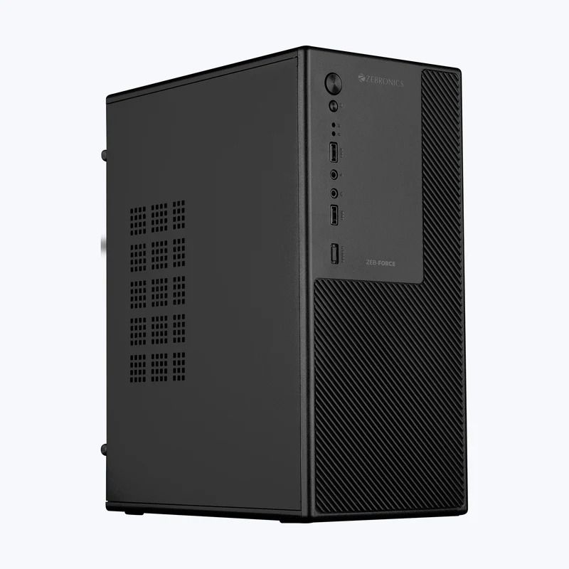 ZEB Assembled CPU i3/8/256 Intel i3-3220 (8 GB RAM/Intel® HD Graphics 2500 Graphics/256 GB SSD Capacity/Windows 10 Pro (64-bit)) Mid Tower with MS Office