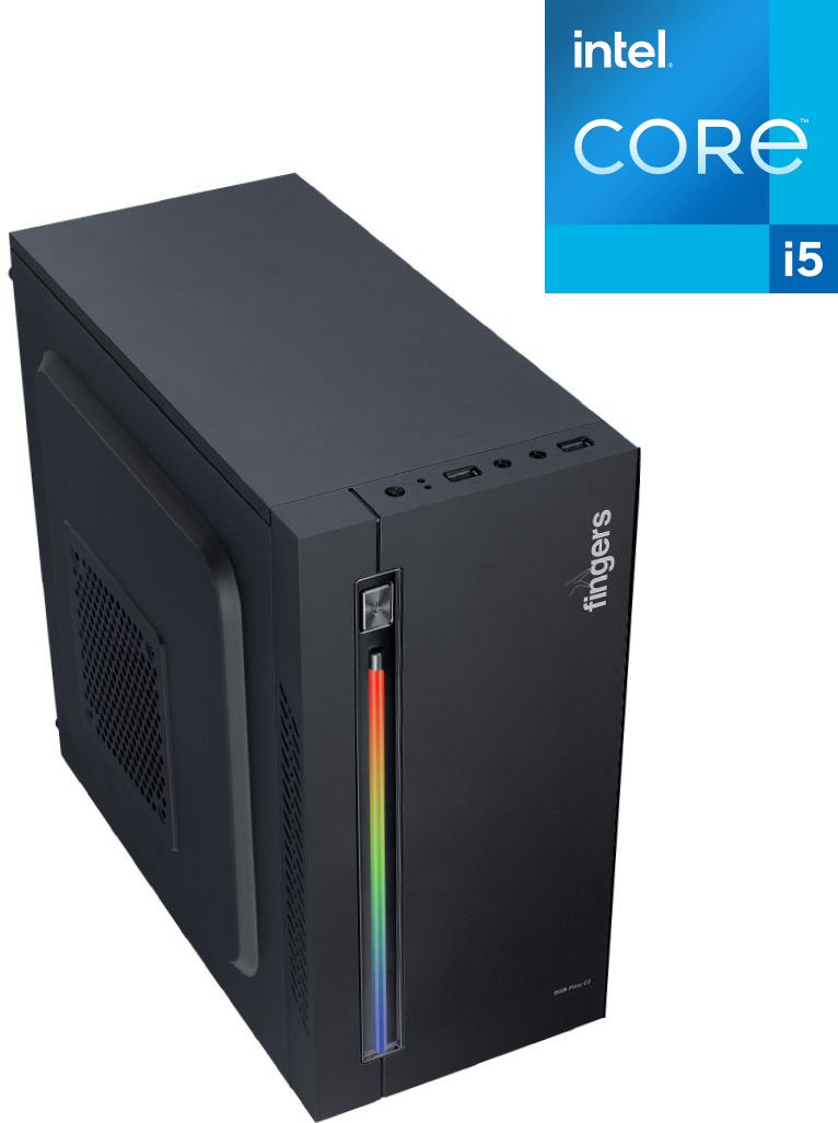 Brand Cell Core™ i5-2400 [4 Cores, 4 Threads] | Fingers RGB-Flow C2 [ROR] Core i5-2400 [4 Cores, 4 Threads, 3.10 GHz] (8 GB RAM/Intel® Ultra HD 2000 Graphics/1024 GB Hard Disk/256 GB SSD Capacity/Windows 11 Pro/1 GB Graphics Memory) Gaming Tower with MS Office-image-9