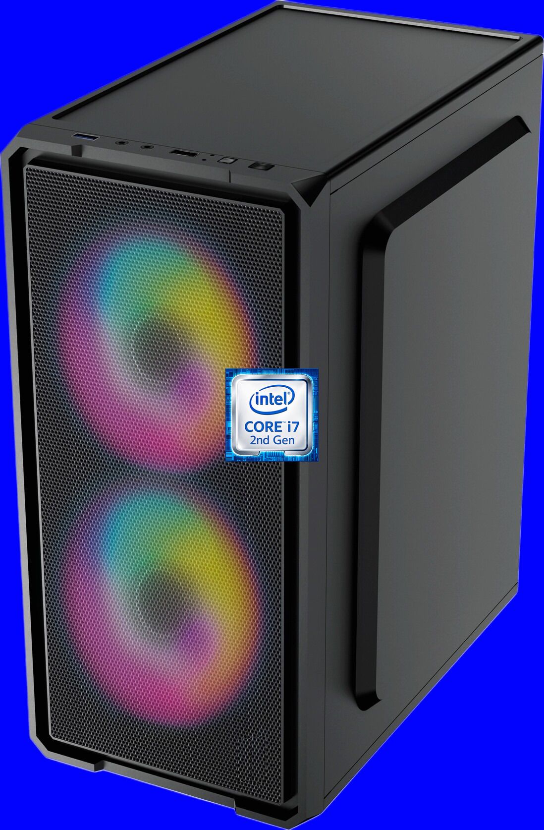 Safal Kisan Core™ i7-2600 Processor [BIS-N5] Core™ i7 - 2600 Quad Core Processor | Dual RGB Fans | Gaming PC (8 GB RAM/Intel® Ultra HD 2000 Graphics/256 GB SSD Capacity/Windows 11 Pro) Mini Gaming Tower with MS Office-image-34