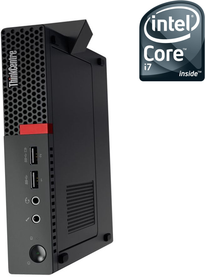NICE COMPUTERS Intel Core i7 (6th Gen) [8MB Cache, Up to 4.00 GHz] - ThinkCentre Mini PC [RPW] Core™ i7-6700 (32 GB RAM/Intel® UHD 4K Graphics/1 TB SSD Capacity/Windows 11 Pro) Microtower with MS Office image 1