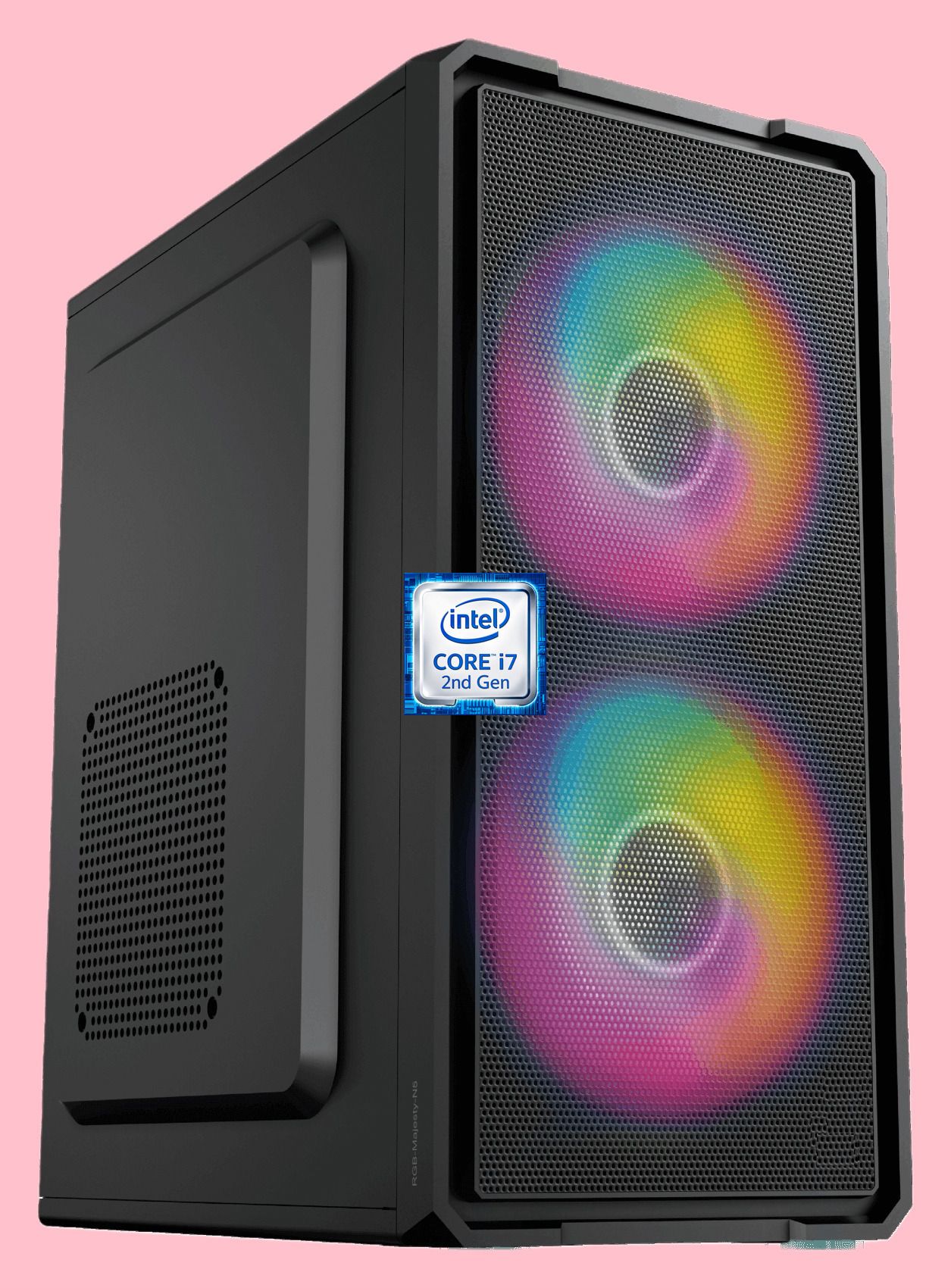 Hayyo Intel Core i7-2600 Processor [GYE-N5] Intel® Core™ i7 - 2600 Processor | Gaming PC with RGB Fans (8 GB RAM/Intel® UHD Graphics/256 GB SSD Capacity/Windows 11 Pro) Gaming Tower with MS Office-image-44