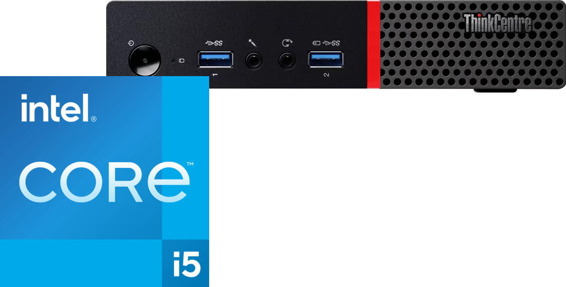 BESTYLISH ThinkCentre Tiny PC | i5-6500 Processor [6MB Smart Cache, 3.20 GHz] | S/N: BHIGD ThinkCentre Tiny PC - core Core i5-6500 (8 GB RAM/Intel® HD 530 Graphics/1 TB SSD Capacity/Windows 11 Pro) Mini Tower with MS Office image 1