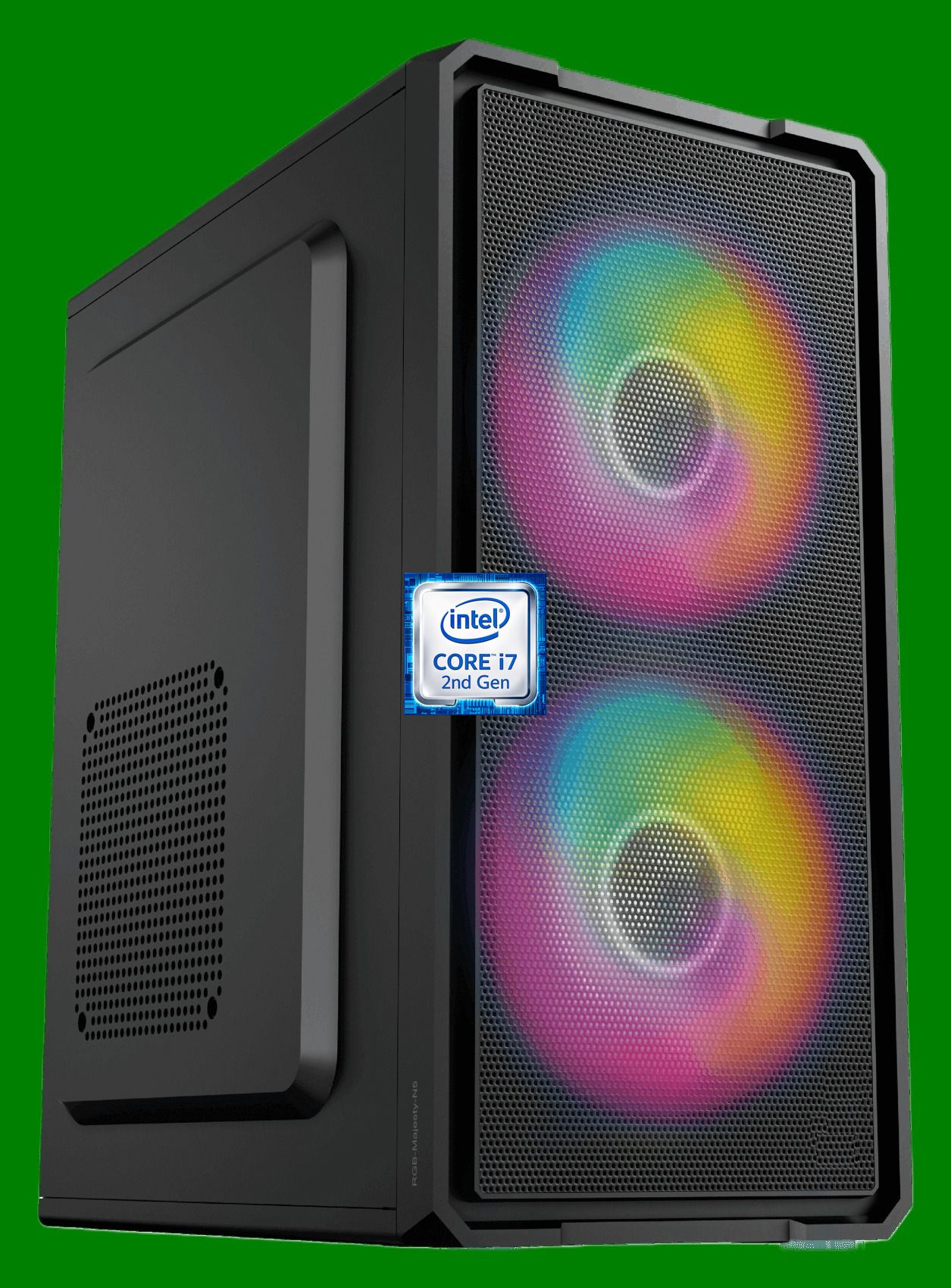 ShopSmart Core i7 (2nd Gen) Processor [8MB Cache, 3.40 GHz] [ETF-N5] Intel® Core™ i7-2600 Quad Core Processor | Dual RGB Fans | Gaming PC (8 GB RAM/Intel Ultra HD 4K Graphics/256 GB SSD Capacity/Windows 11 Pro) Mini Tower with MS Office-image-15