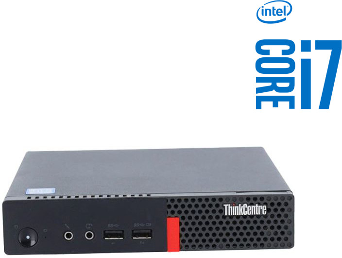 NCS Core™ i7 - 6700 [4 Cores, 8 Threads, 3.40 GHz] - ThinkCentre Tiny Desktop [AZD] Intel Core i7 (6th Gen) [4 Cores, 8 Threads] - Tiny PC (32 GB RAM/Intel® HD 530 4K Graphics/1 TB SSD Capacity/Windows 11 Pro) Mini Tower with MS Office image 1
