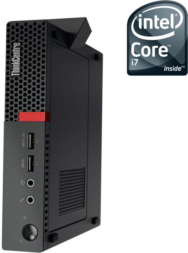 NCS Core i7-6700 [4 Cores, 8 Threads] - ThinkCentre Tiny PC [OIT] Intel® Core™ i7 (6th Gen) [4 Cores, 8 Threads, 3.40 GHz] - Lenovo Mini PC (32 GB RAM/Intel HD 530 4K Graphics/1 TB SSD Capacity/Windows 11 Pro) Gaming Tower with MS Office image 1