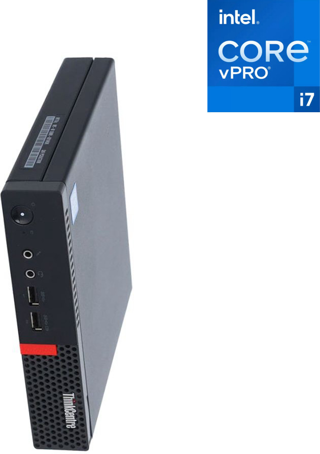 NCS Core i7 - 6700 [8MB Cache, Up to 4.00 GHz] - ThinkCentre Tiny Desktop [YPO] Intel® Core™ i7 (6th Gen) - Lenovo Tiny PC (32 GB RAM/Intel® HD 530 4K Graphics/1 TB SSD Capacity/Windows 11 Pro) Mini Gaming Tower with MS Office image 1