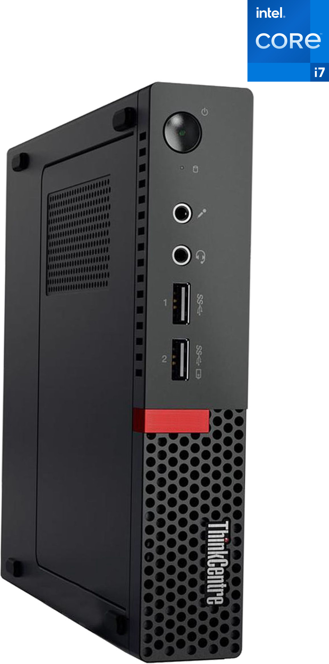 NCS Core i7-6700 [4 Cores, 8 Threads, 3.40 GHz] - ThinkCentre Mini CPU [SMR] Intel® Core™ i7 (6th Generation) Processor [4 Cores, 8 Threads] (32 GB RAM/Intel UHD 530 Graphics/1 TB SSD Capacity/Windows 11 Pro) Gaming Tower with MS Office image 1