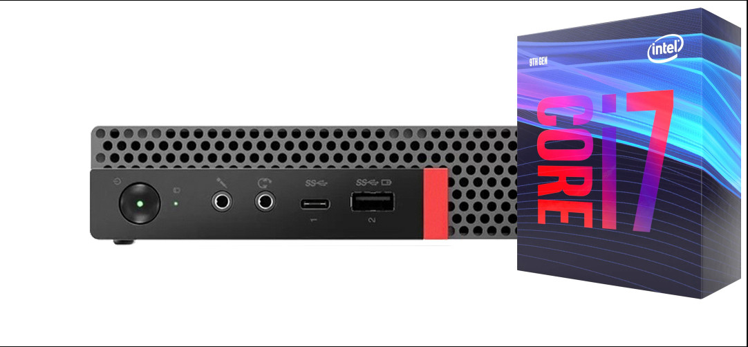 NCS (NIDHI COMPUTER SOLUTIONS) Core™ i7 (9th Gen) Octa-Core Processor | ThinkCentre Mini Desktop [MGA] Core™ i7 (9th Generation) Processor (32 GB RAM/Intel® UHD 4K 630 Graphics/1 TB SSD Capacity/Windows 11 Pro) Microtower with MS Office image 1