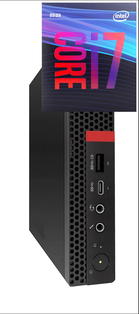 Longan Core i7-9700 [8 Cores, 8 Threads, 3.00 GHz] | ThinkCentre Mini Desktop [JGJ] Intel® Core™ i7 (9th Gen) Processor [8 Cores, 8 Threads, 3.00 GHz] (32 GB RAM/Integrated Intel® UHD 4K 630 Graphics/1 TB SSD Capacity/Windows 11 Pro) Mini Gaming Tower with MS Office image 1