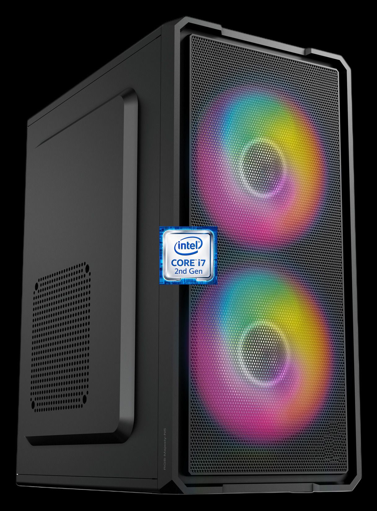 Longan Core™ i7 (2nd Gen) Quad Core Processor [8MB Cache, 3.40 GHz] [FAF-N5] Gaming PC | Dual RGB Fans | Core i7-2600 Quad Core Processor (8 GB RAM/Intel® UHD 2000 Graphics/256 GB SSD Capacity/Windows 11 Pro) Mid Tower with MS Office-image-36