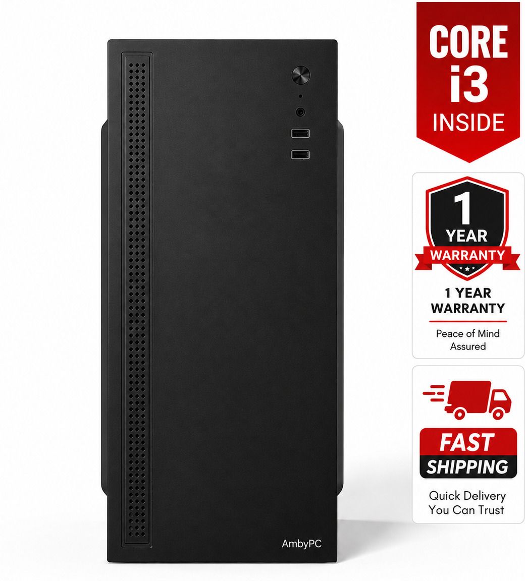 AMBYPC Vertex Intel Core i3 Assemble Desktop CPU (8 GB RAM/Integrated Graphics/500 GB Hard Disk/Windows 10 Pro (64-bit)) Mini Tower-image-25
