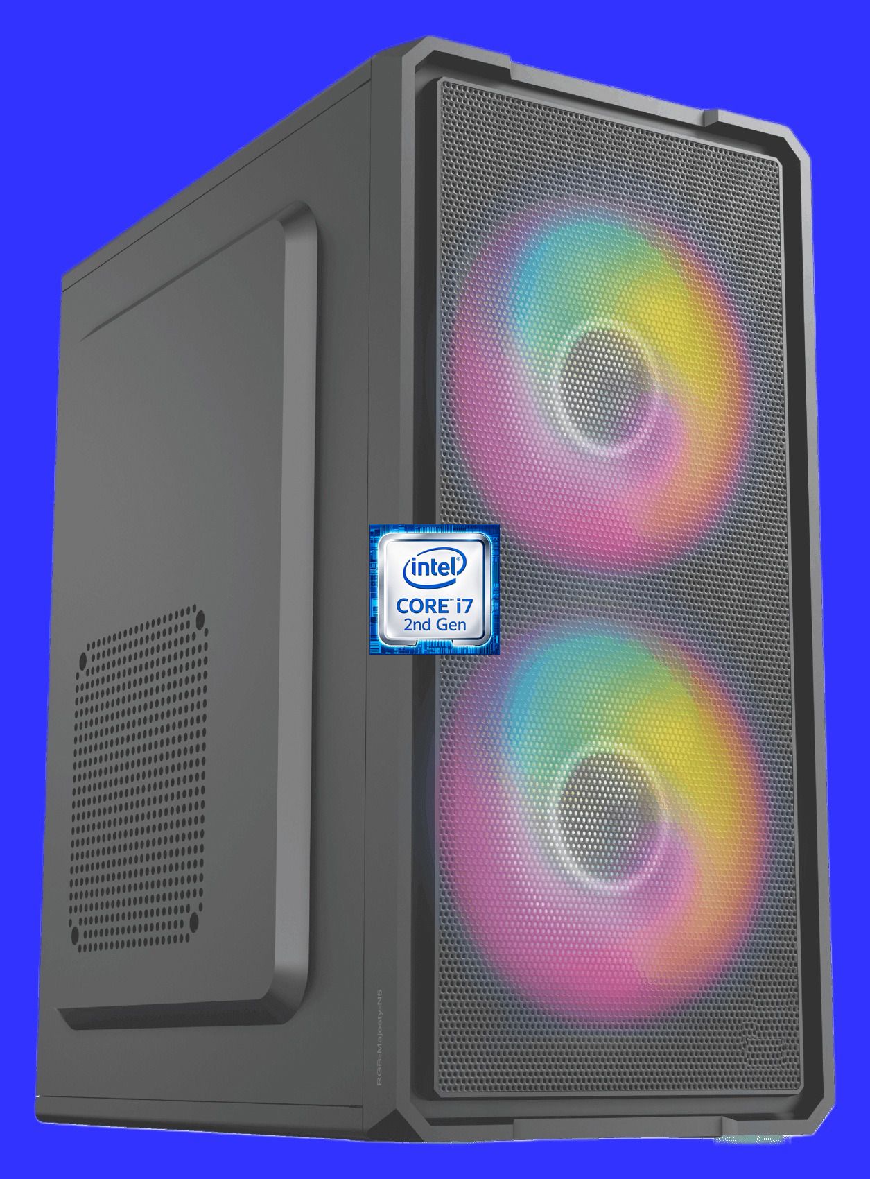 Hayyo Core i7-2600 Quad Core Processor [8MB Cache, Up to 3.80 GHz] [HAS-N5] Dual RGB Fans | Core™ i7 - 2600 Processor (8 GB RAM/Intel UHD 4K Graphics/256 GB SSD Capacity/Windows 11 Pro) Mini Gaming Tower with MS Office-image-42