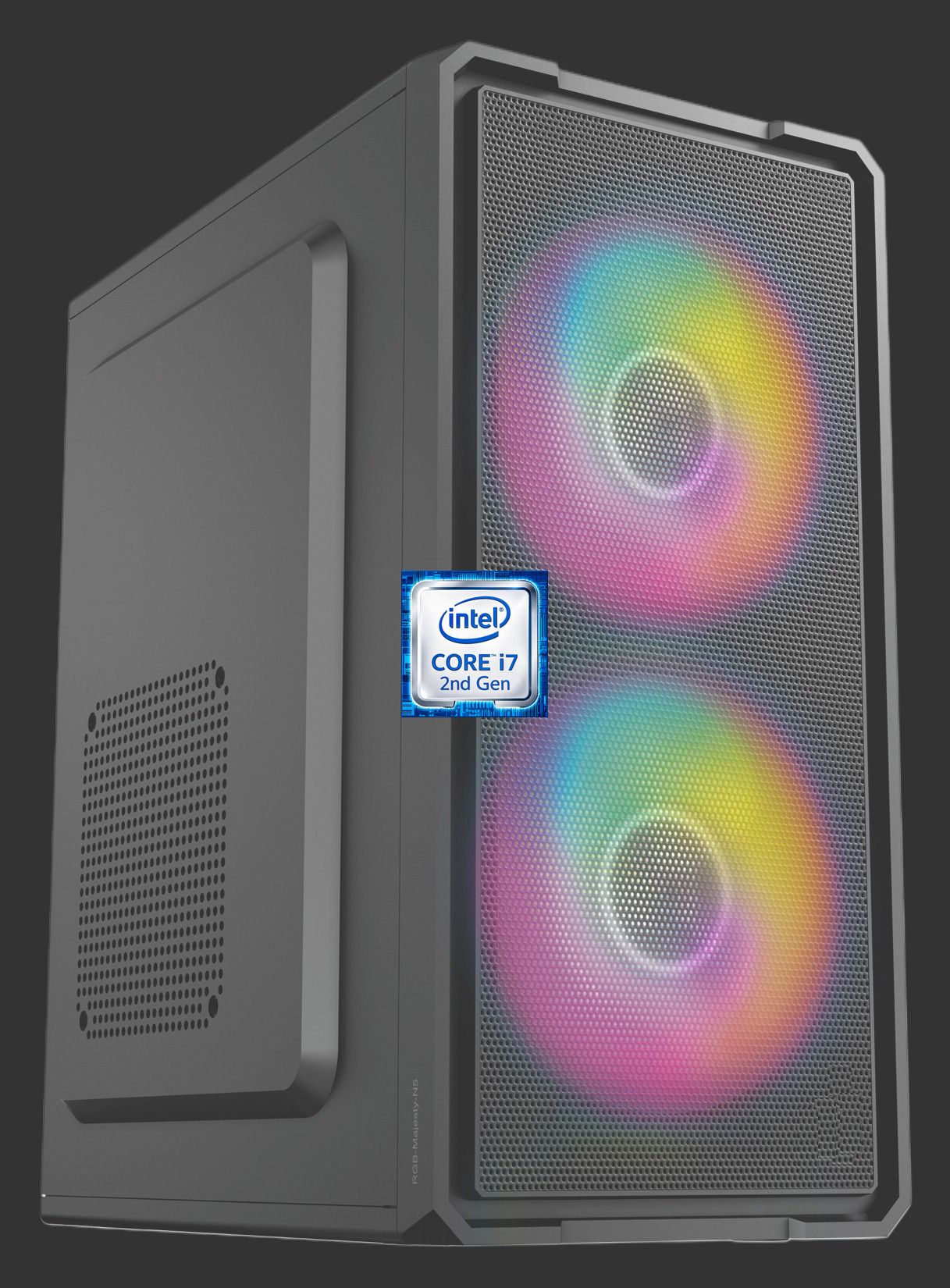 SOFTLINE Core™ i7 - 2600 Quad Core Processor [8MB Smart Cache, Up to 3.80 GHz] [FFJ-N5] Intel Core i7-2600 Processor | Gaming PC | Dual RGB Fans (8 GB RAM/Intel HD 2000 Graphics/256 GB SSD Capacity/Windows 11 Pro) Mini Tower with MS Office-image-18
