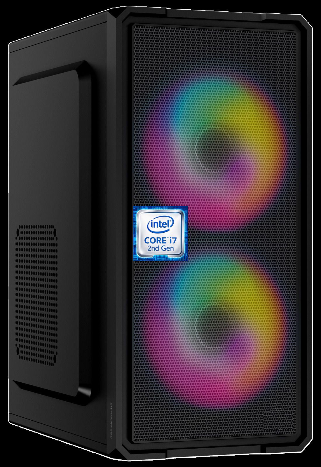 Correngo Core i7 - 2600 Quad Core Processor [JBZ-N5] Intel Core i7-2600 Quad Core Processor | Gaming PC with RGB Fans (8 GB RAM/Intel HD 4K Graphics/256 GB SSD Capacity/Windows 11 Pro) Mini Tower with MS Office-image-40