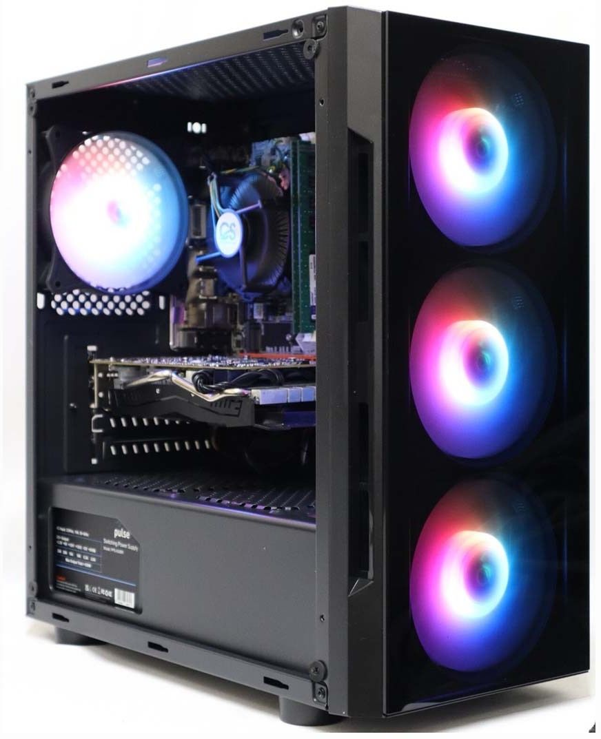Assambled RYZEN 5 5600GT CPU RYZEN 5 5600GT (32 GB RAM/ATI VEGA 11 Graphics/1 TB SSD Capacity/Windows 11 Pro/4 GB Graphics Memory) Full Tower