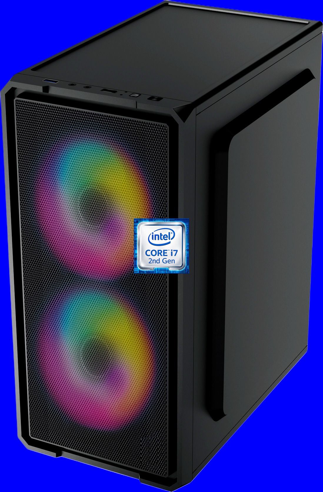 ODPRIDE Core™ i7-2600 Processor [4 Cores, 8 Threads, 3.40 GHz] [IVM-N5] Gaming PC | Dual RGB Fans | Core™ i7 - 2600 Processor (8 GB RAM/Intel® Ultra HD 4K Graphics/256 GB SSD Capacity/Windows 11 Pro) Mini Gaming Tower with MS Office-image-42