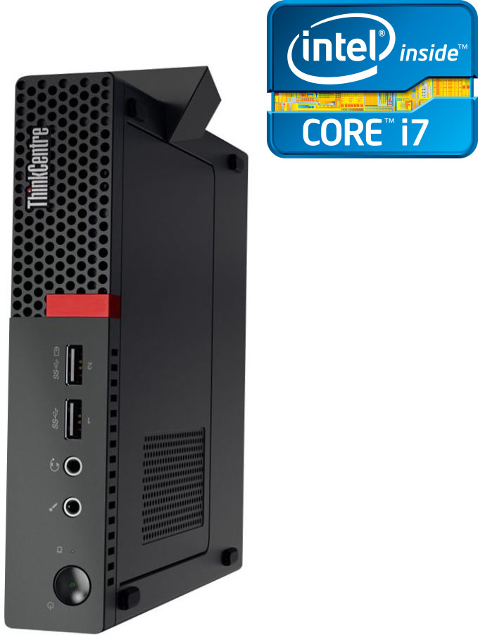 NCS Intel® Core™ i7 (6th Generation) Processor - ThinkCentre Micro CPU [HDY] Core i7-6700 [8MB Cache, Up to 4.00 GHz] - LENOVO Tiny PC (32 GB RAM/Intel UHD 530 4K Graphics/1 TB SSD Capacity/Windows 11 Pro) Gaming Tower with MS Office image 1