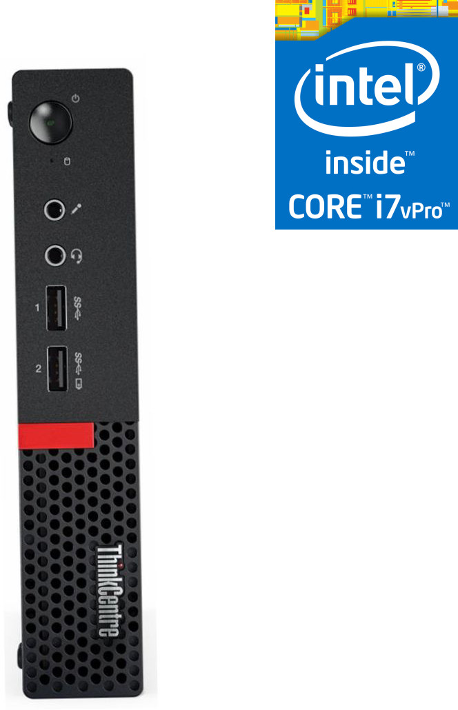 NCS Core™ i7-6700 - ThinkCentre Tiny PC [HYW] Intel Core i7 (6th Gen) Processor [8MB Cache, Up to 4.00 GHz] (32 GB RAM/Intel® Ultra HD 530 Graphics/1 TB SSD Capacity/Windows 11 Pro) Mini Gaming Tower with MS Office image 1